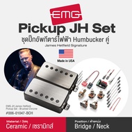 EMG® JH Set James Hetfield ปิ๊กอัพกีตาร์ไฟฟ้า รุ่นศิลปิน แบบเซ็ต วัสดุ Ceramic (HH Configuration : E