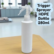 Spray Bottle, HDPE Plastic Bottle, Trigger Sprayer 280ml.