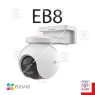 Ezviz EB8 4G LTE Solar Power USB Type-C Battery Powered Rechargeable 2k 3MP Outdoor 360 Pan Tilt Sma