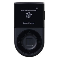 Biometric Wallet - Crpyto Hardware Wallet with Fingerprint authentication, 3,000+ Coins & Tokens, NF