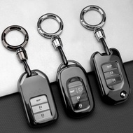 LT TPU Remote Car Key Case for Honda Civic Accord Vezel Fit CRV HRV Crz Hrv Polit Jazz Jade Protector Shell Keychain Auto Accessories