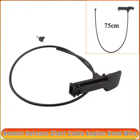 Bonnet Release Short Cable Engine Hood Wire for CITROEN C5/C8 FIAT ULYSSE PEUGEOT 407/807 OE: 7937.J