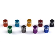 [clearance sale-SG ] 2 pcs Aluminium Schrader Caps Air Valve Cap Caps Bicycle Car Road Bike PMD E-sc