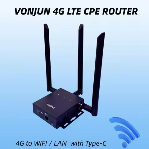 4G WIFI Router with Sim Card Slot External Antennas removed LTE CPE Hotspot Type-C ED121