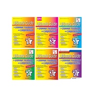 Ultimate Guide for Grammar Vocabulary and Comprehension - 6 books - Black and white laser printing
