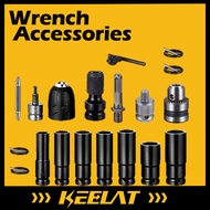 KEELAT Wrench sleeve Drive Hex Keyless Drill Chuck Converter Adapter Socket Impact Wrench
