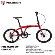 [✅Garansi] Sepeda Lipat Polygon Urbano 2
