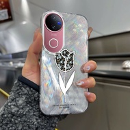 Casing hp For VIVO V50 5G V50E 5G V50 Lite 5G Case Flower Pattern Case HP Cesing Silicone Softcase t