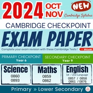 E4💯 NEW Cambridge Checkpoint + Answer Year 6 Primary Checkpoint | Lower Secondary Checkpoint Year 9 