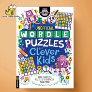 (ใช้โค้ดรับcoinคืน10%ได้)  original เกมปริศนา Wordle Puzzles for Clever Kids: More than 180 puzzles 