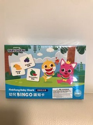 Baby shark 幼兒Bingo認知卡
