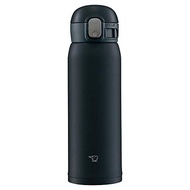ZOJIRUSHI Water Bottle One Touch Stainless Steel Mug Seamless 0.48L Black SM-WA48-BA [Direct From JAPAN]