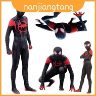 And Detailed Breathable Miles Morales Spider Costume Cosplay For