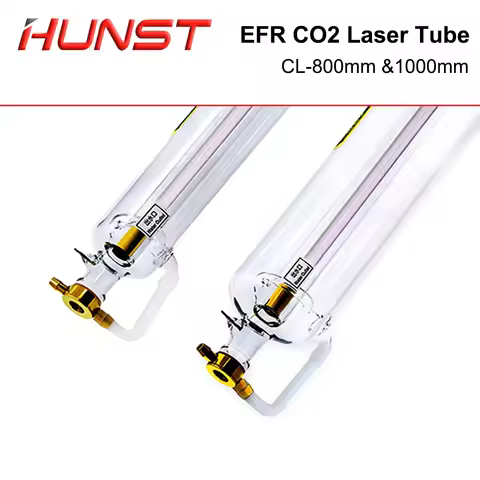 Hunst EFR 40W 50W 60W CO2 Laser Tube Diameter 50mm Length CL800mm CL1000mm Laser Glass Lamp For CO2