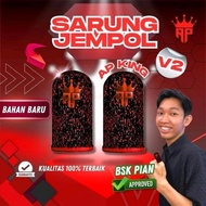 MERAH AP KING PREMIUM GAMING THUMB GLOVES - Red V2