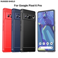 Anti-Cracking Casing for Google Pixel 6A 6 Pro 3 4 5 XL 5XL 4A 5A 5G 4XL 3XL Soft Carbon Phone Case
