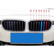 Car Styling Accessories Head Front Grille For M Sport Stripes Grill Covers Cap For BMW X1 E84 F48