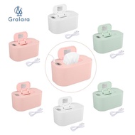 [nvnrbso] Portable Wipes Warmer And Wet Wipes Dispenser, Wipes Dispenser Box with LED Display, Wet W