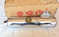 SILENCER SILINCER KNALPOT KENALPOT SUZUKI SHOGUN 125 SP ARASHI ORIGINAL ORI ASLI SGP