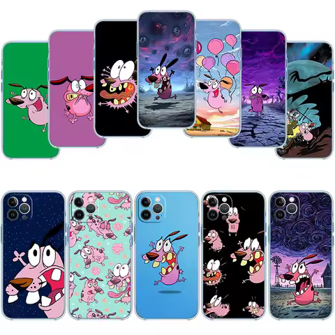 C-Courage C-Cowardly D-Dog Case for Motorola Moto G10 G20 G30 G31 G32 G34 G35 G41 G42 G50 G51 G52 G5