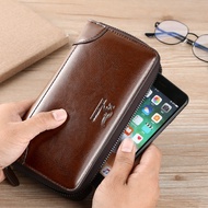 Men Clutch Bag Clutch Bag Men Clutch Bag Double Zipper Men Clutch Bag Clutch Bag Leather Bag Wallet 