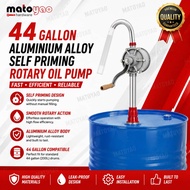 LH-4602B 44 Gallon Rotary Oil Pump / Diesel Manual Hand Pump / Drum Pump / Aluminium
