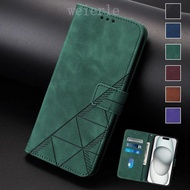 Casing For Redmi 13X Case Geometric Leather Wallet Case For Redmi 13 12 4G 5G Case Redmi 13C 14C 4G 