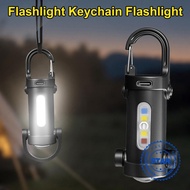 800mAh Multi Functional Flashlight Keychain Flashlight Outdoor Portable Camping Work LED Lamp W0I2