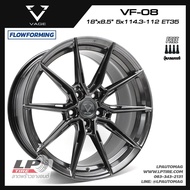 [ส่งฟรี] ล้อแม็ก VAGE Wheels รุ่น VF08 ขอบ18" 5รู113 สีV-DARK กว้าง8.5" (5รู112-5รู114.3) FlowForming จำนวน 4 วง