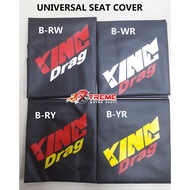 🔥KINGDRAG🔥 KING DRAG SEAT COVER UNIVERSAL LC135 Y15ZR Y15 LAGENDA SRL115 WAVE EX5 RS150