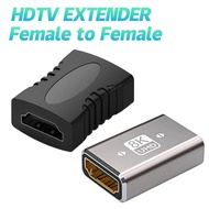1-6PCS 4K HDMI Extender Female To Female Converter HD 1080 Extension Cable Cord Adapter For Monitor Display Laptop