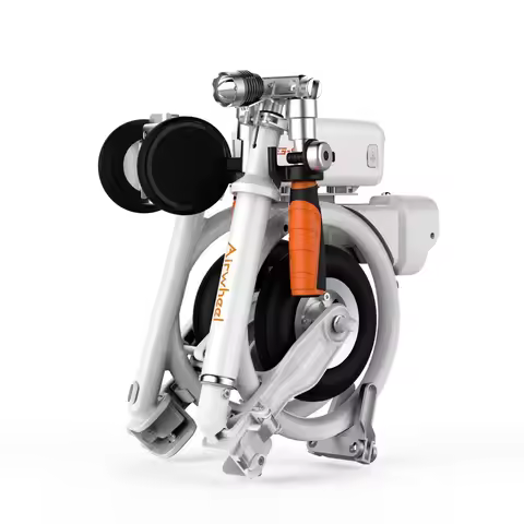 Special Offer Airwheel E3 Light Weight E-bike Mini and Handy Back Pack E-bike Easy to Fold City Bike
