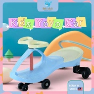 🐳Kids Yoyo Car Plasma Swing Car Rotate Twist Car Balancer Baby Swing CarOutdoor Baby Car Kereta Yoyo