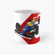 Nigel Mansell Williams Renault FW14B Ceramic Mug