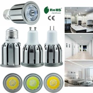 85-265V LED Spotlights E27 E14 B22 GU10 GU5.3 7W 9W 12W COB Spot Light Bulbs Bright Home Lamps High 