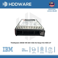 ThinkSystem 300GB 10K SAS 12Gb Hot Swap 512n HDD 2.5" // 7XB7A00024 // 00YK013