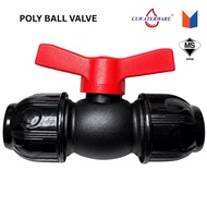 20MM / 25MM / 32MM POLY BALL VALVE (CL WATERWARE)