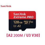 「Sorry」Sandisk MicroSDXC TF Extreme Pro 128G U3 A2 200M 記憶卡