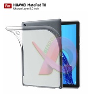 CrystalCase Tablet Tab Huawei MatePad T8 | Softcase Ultrathin HD Air Fusion Case - Bening