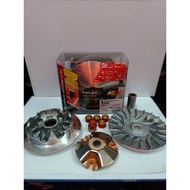 NVX 155 / AEROX 155 / NMAX 155  { V1&V2 } NCY RACING FRONT CVT PULLEY KIT + FAN + ROLLER ( 12G ) 100