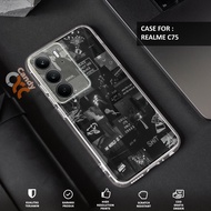 REALME C75 Case - REALME C75 Casing - AESTHETIC Motif - Premium Softcase - Case hp - Casing hp - Cas