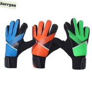 ZARRYAN ถุงมือถุงมือผู้รักษาประตูกันลื่นสำหรับเด็กทนต่อการสึกหรอระบายอากาศได้ดีถุงมือลูกฟุตบอล PU สำหรับการแข่งขัน