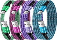 USB C Samsung Charger Cord 4Pack(3ft+5ft+6ft+9ft) Fast Charging Type C Cable Braided Cord for Galaxy A14 A54 Z Fold 5 Z Flip 5 A24 A13 A53 S23 S22 S21 S20 Ultra FE, Google Pixel 8 7 6 Pro 7A 6A 5XL