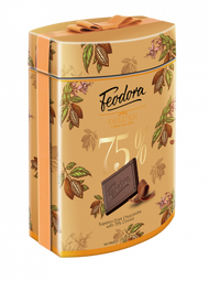 德國Feodora 75%黑朱古力禮盒