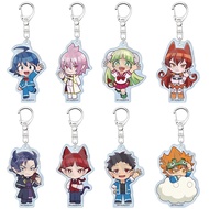 Anime Keychain Into Demon King Academy Iruma-kun Mica Acrylic Figure Iruma Clara Alice Ameri Opera D