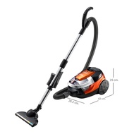 Hitachi เครื่องดูดฝุ่น ไซโคลน รุ่นCV-SE230V 2300 วัตต์ สีออเร้นจ์เมทัลลิก