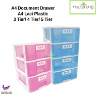 Max Plastic A4 Drawer / Maxonic A4 Document Cabinet Storage / A4 Laci