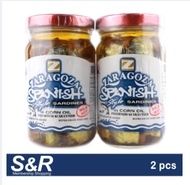 Zaragoza Spanish Style Sardines in Corn Oil 2 x 220 g