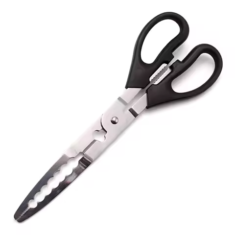 Multifunctional Fishing Pliers Gripper Stainless Steel Fishing Tongs Scissors Fish Crab Tackle Acces