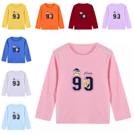 Kids Clothes Cool Long Sleeve T Cartoon Unisex Kids Tshirts Tshirt Berkolar Budak Lelaki Baby Clothes